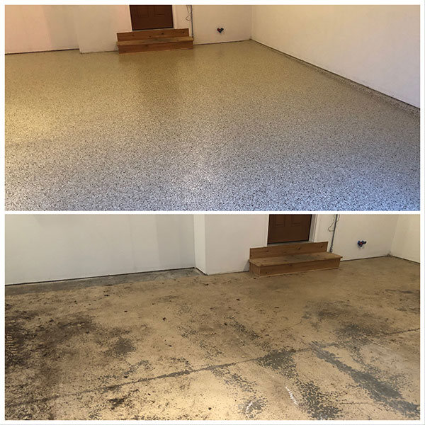 Before and after residential image